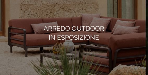 Arredo outdoor in esposizione